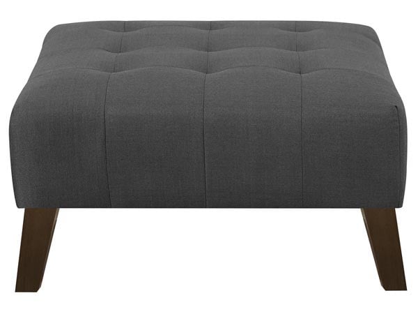 Rent the Benetti Charcoal Gray Ottoman