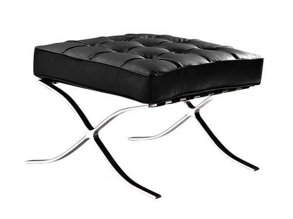 Rent the Marco Ottoman - Black