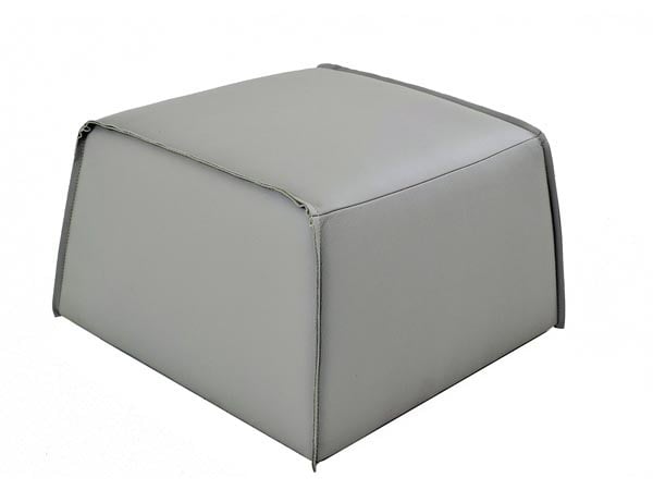 Rent the Hardy Leather Ottoman