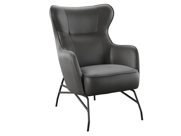 Rent the Franky Black Accent Chair