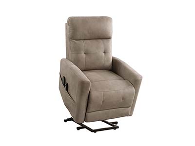 Power Lift Brown Chair
