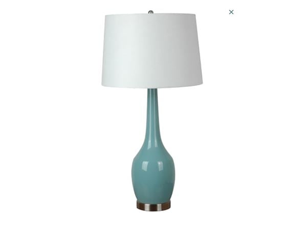 Rent the Nina Blue Table Lamp