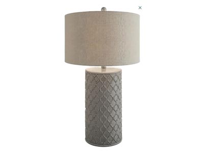 Kincaid Grey Table Lamp