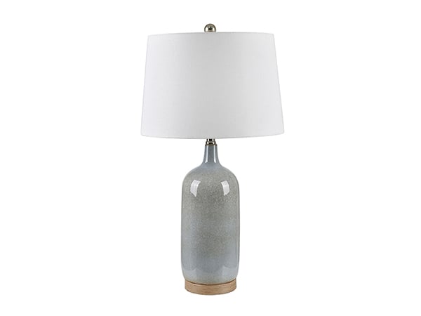 Rent the Gray Ceramic Table Lamp