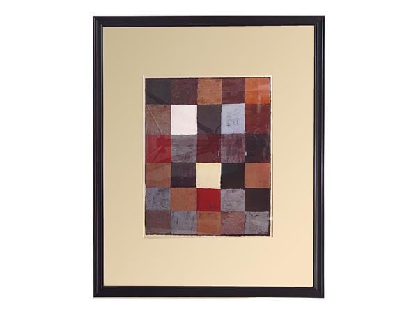 Color Table Framed Wall Art: retailer-supplied image