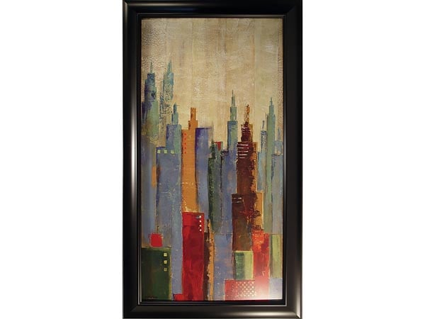 Rent the Towerscape I Framed Wall Art