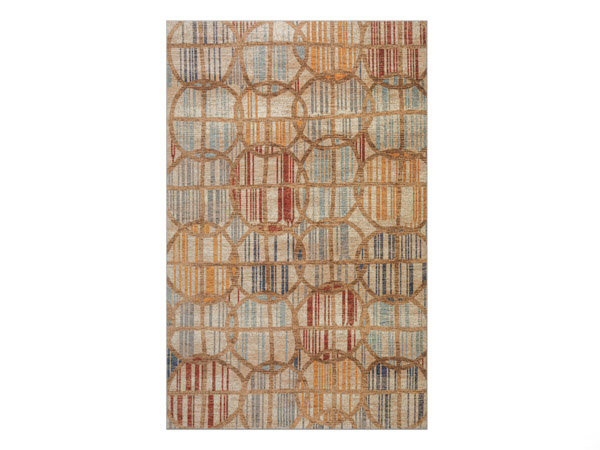 Rent the Neola Circles 5' x 8' Area Rug