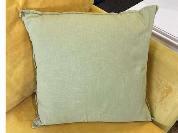Moss Green Pillow: retailer-supplied image