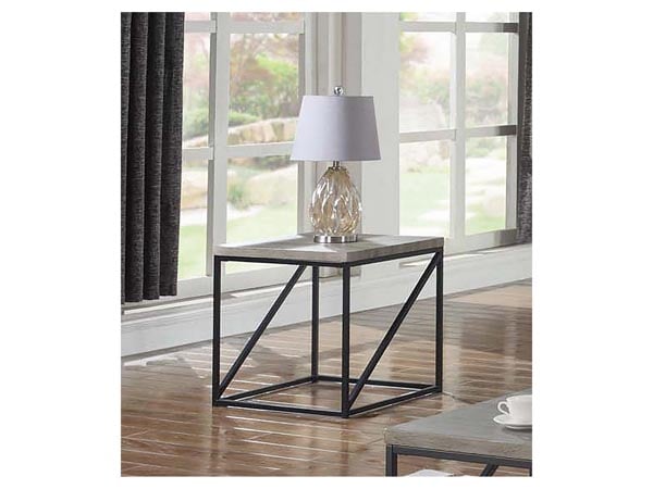 Samaniego Square End Table: retailer-supplied image