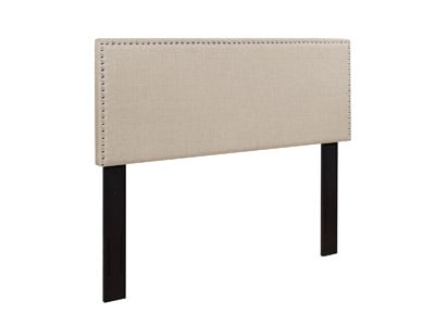 Rent the Hopley Beige Twin Headboard