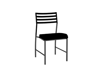 Motif Black Dining Chair