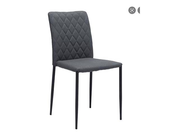 Harve Black Dining Chair: retailer-supplied image
