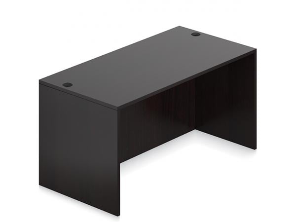 "60"" Espresso Junior Executive Desk"