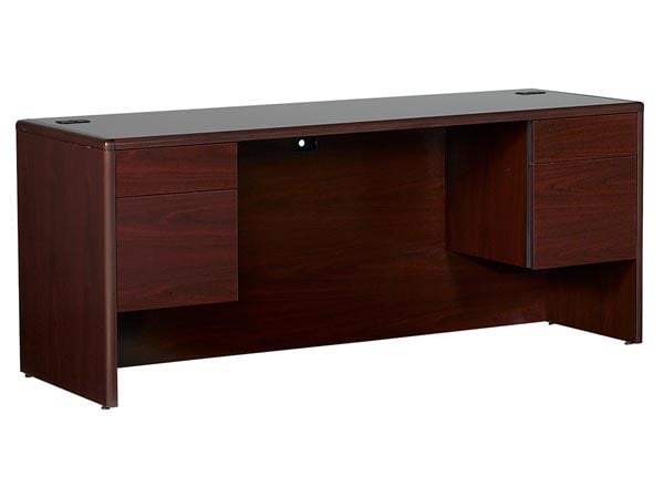 10700 Mahogany Kneespace Credenza