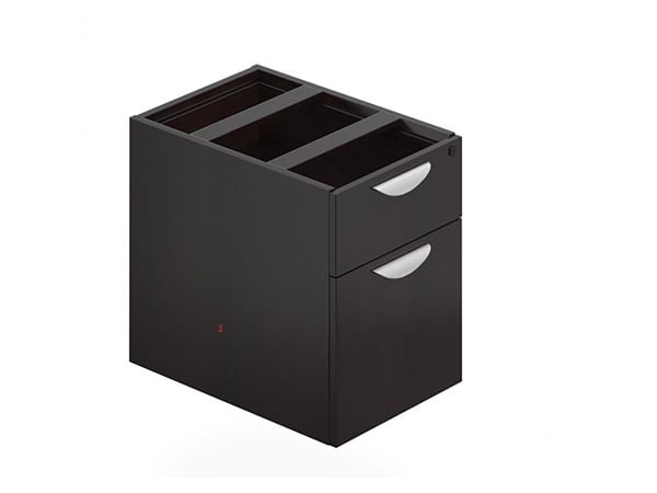 "Hanging 22"" Espresso File Pedestal"