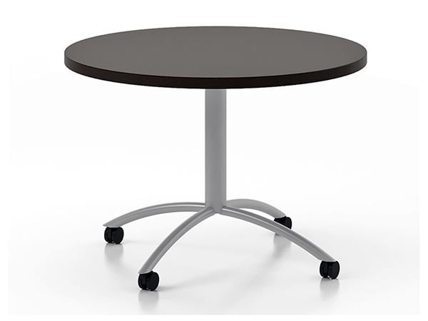 "NEX Dark Chocolate 42"" Round Table"