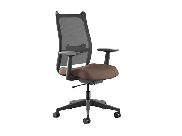 Sladr Black Task Chair: retailer-supplied image