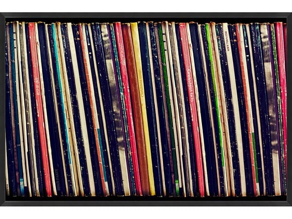 Rent the Record Collection Framed Wall Art
