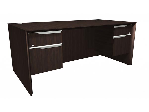 Rent the Nex Dark Chocolate Executive Desk