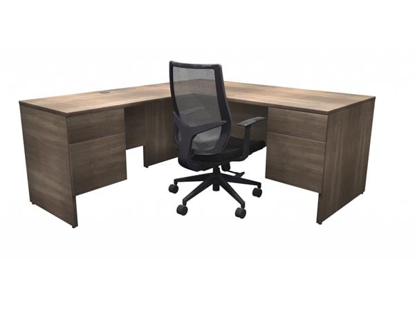 Rent the Totem Left Pedestal L Shaped Desk