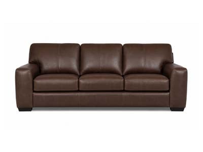 Ausie 2 PC Brown Sofa & Chair Set