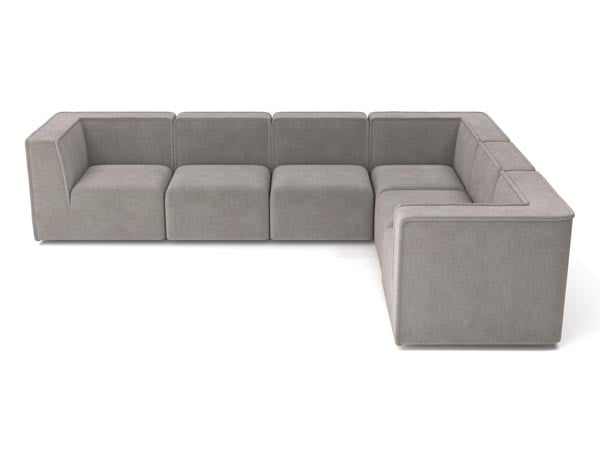 Rent the Marin Sectional Sofa - 6 Piece L-Shaped