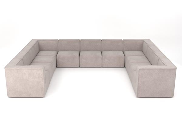 Rent the Marin Sectional Sofa - 11 Piece