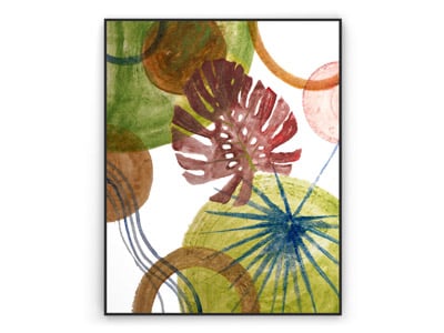 Rent the Square Knots Framed Wall Art