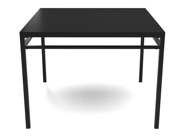 Rent the Delcoa Dining Table - Black Top