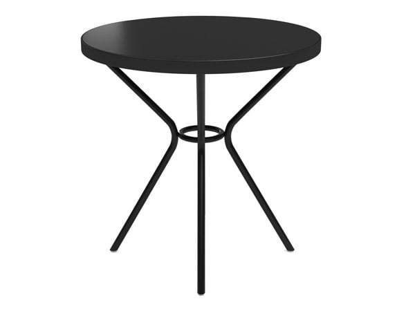 Rent the Delcoa Round Dining Table - Black Top