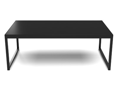 Rent the Delcoa Coffee Table - Black Top