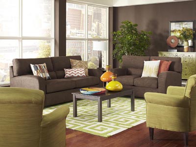 Charlie 2 PC Sleeper Sofa & Loveseat Set