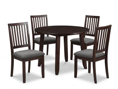 Yorktown Dining Table with 4 Dining Chairs