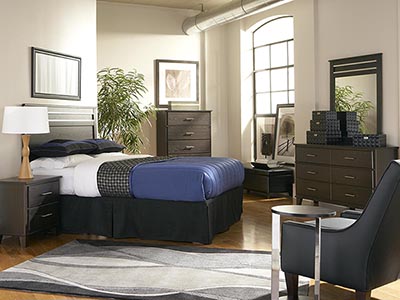 Dakota Skyline 5 PC Queen Bedroom Set
