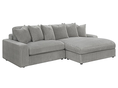 Blaine Gray Sectional Sofa