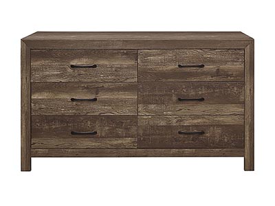 Rustic Dresser & Mirror Set